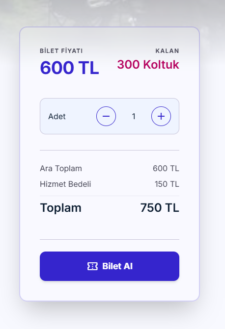 TicketBox - Bilet Yönetim Sistemi