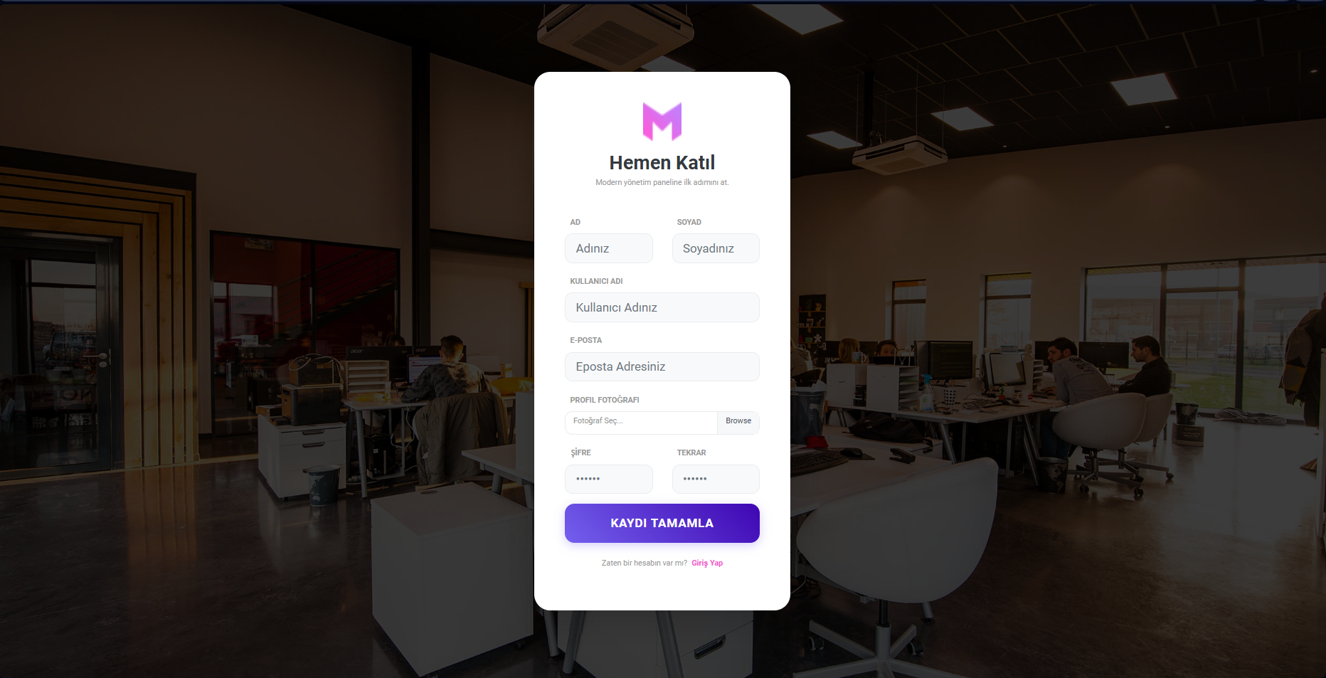 MENDY ADMIN | IDENTITY & MESSAGING SYSTEM Resmi
