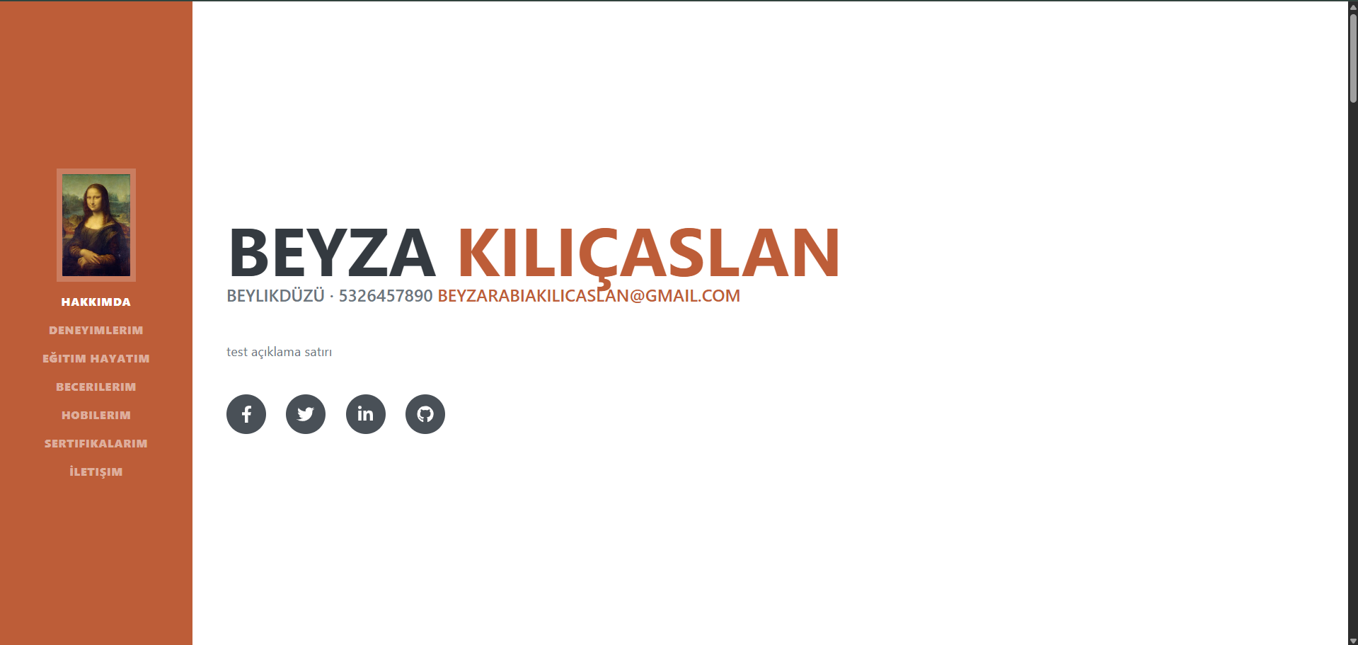 Admin Panell CV Sitesi Resmi